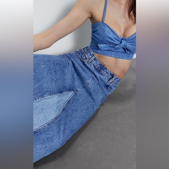 Limited collection ZARA DENIM skirt XS - Picture 7 of 7